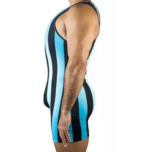 เสื้อกล้ามมวยปล้ำสำหรับผู้ชายเสื้อมวยปล้ำระบายอากาศได้ดีใส่สบายพร้อมโลโก้ตามสั่ง - Product Image 3