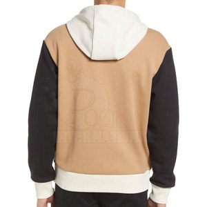 เสื้อมีฮู้ดผู้ชาย,สไตล์สตรีทไซส์ใหญ่พิเศษมีซิปแบบเต็มตัว - Product Image 4