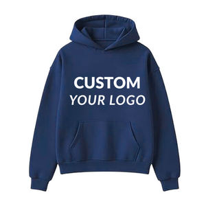 เสื้อฮู้ดดี้ผู้ชายไซส์ใหญ่ ผ้าฝ้ายหนานุ่ม 100% สไตล์ลำลอง ทรงหลวม ระบายอากาศได้ดี มีกระเป๋า ดีไซน์สวย รับผลิตแบบ OEM สำหรับฤดูหนาว - Product Image 1