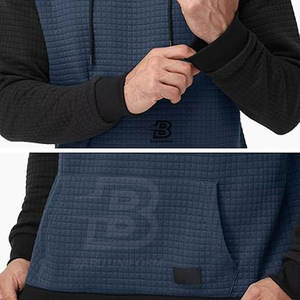 Sweats à capuche en coton et polyester pour hommes, dernier style, nouvelle collection de sweats à capuche pour hommes de couleur personnalisée - Product Image 5