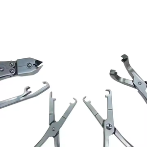 Surgiright Juego de instrumentos ortopédicos de alta calidad, venta al por mayor, cortador de placa de rasgado directo de fábrica, caja de calidad de esterilización Manual - Product Image 2