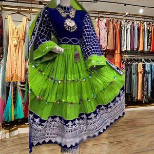 Vestido Maxi Afgano Kuchi de Moda, Nuevo Modelo 2026, por Madgul, Elegante Vestido Guldoze para Fiesta de Mujer con Mangas Largas, Suministro ODM - Product Image 1