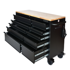 132cm 10-<b>Drawer</b> Heavy Duty Metal <b>Tool</b> Storage Cabinet for Mechanic Garages Industry Workshops Box Package Included - Product Image 1