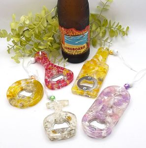 Ouvre-bouteille en résine et en métal fait à la main, adapté aux mariages rustiques, aux fêtes décontractées ou aux célébrations quotidiennes à la maison - Product Image 5