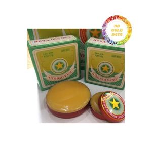 Baume classique d'étoile dorée du Vietnam créé avec des ingrédients naturels reconnus pour son arôme distinct taille pratique - Product Image 2