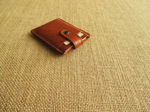 Stylish Genuine Leather <b>Card</b> <b>Holder</b> Handmade <b>Slim</b> Wallet With Burnished Edges Durable Organizer For <b>Cards</b> HLC-0131 - Product Image 6