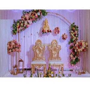 Sillas Exclusivas para el Escenario de Compromiso para Parejas, Maravillosas Sillas para el Escenario de Boda India, Silla para Novios, Sillas para el Escenario de Boda Musulmana, Canadá - Product Image 1