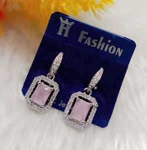 Nuevo pendiente de diamante americano brillante estilo étnico de moda para ropa informal y de oficina joyería de mujer India hecha a mano en la India - Product Image 4