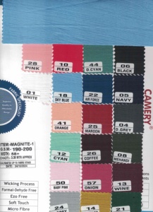 เสื้อยืดผ้าโพลีเอสเตอร์แห้งเร็วแบบพอดีตัวสำหรับผู้ชายผ้าโพลีเอสเตอร์ - Product Image 2