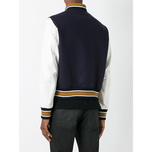 Veste de lettrage en cuir de haute qualité pour hommes, veste d'hiver épaisse, lettre au design pakistanais, teint en plaine, meilleure qualité premium, vente en gros - Product Image 2