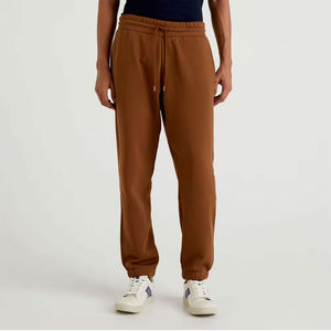 Pantalones Deportivos Personalizados de Alta Calidad al por Mayor, Pantalones de Hombre Lisos con Cordón, Logotipo Extra Grande, para Correr, Fitness, Gimnasio - Product Image 3