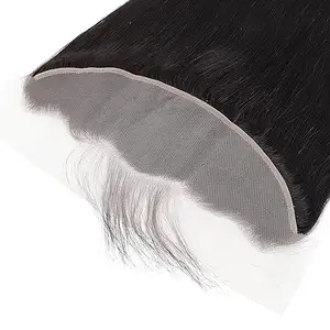 Rambut palsu dasar renda pria, rambut palsu dasar renda 6 inci panjang alami abu-abu sistem pengganti pria garis rambut alami renda depan
