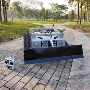 Tondeuse à gazon électrique à chenilles télécommandée sans fil 1800W disponible en couleurs optionnelles pour la tonte de la pelouse - Product Image 5