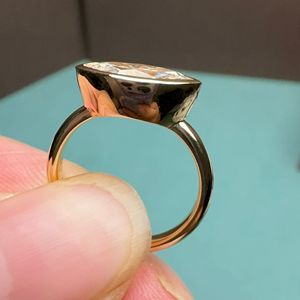 Anillo de Diamante Moissanita de Corte Marquesa de 2 Quilates de Alta Calidad, Oro Blanco de 14k, Joyería Original para Ella a Precio de Mayoreo - Product Image 5