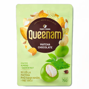 Vente en gros de dragées en chocolat de marque privée matcha de haute qualité 75g enrobées de chocolat amande noix de cajou à bon prix - Product Image 1