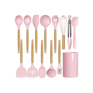 Juego de Utensilios de Cocina de Silicona de Primera Calidad con Tenedores, 6 Piezas, Aptos para Lavavajillas, Disponibles al por Mayor - Product Image 1