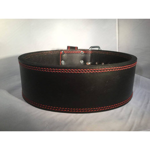 เข็มขัดยกน้ำหนักหนังกลับ  รองรับหลังอย่างแข็งแรงสำหรับการฝึกสควอทและเดดลิฟท์  รับผลิตแบบ OEM พร้อมโลโก้ตามสั่ง  เข็มขัดออกกำลังกายแบบหนาพิเศษ 10 มม. - Product Image 2