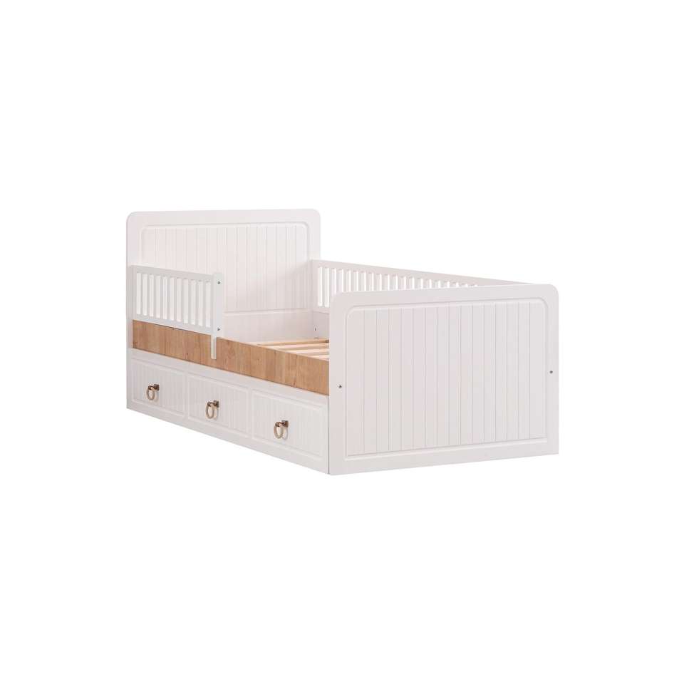Bedstead, Lena Oak Cublu Children's Bedstead With Railings