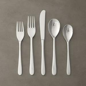 Juego de Cubiertos de Acero Inoxidable Pulido Espejo, Juego de 5 Piezas, Accesorios Ecológicos para Mesa de Fiesta de la India - Product Image 5