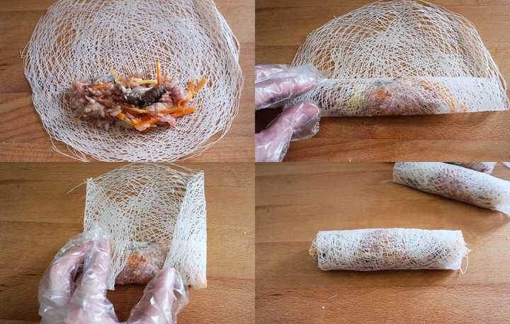 Wholesale 5 Colors Natural Vegetable NET RICE PAPER WRAPPER for Spring ...