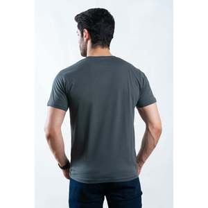 เสื้อยืดคอกลม VINEY รุ่นเบสิค ผ้าฝ้ายเจอร์ซีย์ 100% น้ำหนัก 180 กรัม ระบายอากาศได้ดี ไม่ยับง่าย สไตล์ฮิปฮอป ทรงพอดีตัว มีโลโก้ ความยาวสั้น - Product Image 2