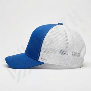 Casquettes de baseball personnalisées avec fermeture à pression réglable, design 5 panneaux de haute qualité, broderie de logo pour les vêtements de sport décontractés, vente en gros - Product Image 3