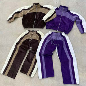 Survêtement zippé en nylon de haute qualité pour hommes, coupe-vent ample, jogging, taille XL, coupe-vent d'automne en plein air - Product Image 2