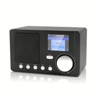 MA-210C Draadloze Internetradio Met Wekkerwekker Snooze Ingebouwde Speaker Oplaadbare Batterij Voor Meer dan 8 Uur Spelen