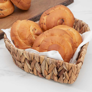 Panier à pain en forme de cœur en jacinthe d'eau naturelle, joli design, cadeau de saint-valentin, atmosphère romantique du Vietnam - Product Image 5