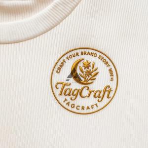 Etiquetas de Silicona/Goma con Logotipo en Relieve 3D Personalizadas al por Mayor, Corte Láser, Transferencia Térmica para Prendas de Vestir - Formas Rectangulares y en Rollo - Product Image 6