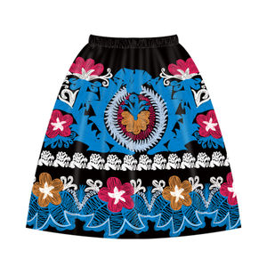 Floral Embroidered Women's Cotton <b>Skirt</b> Printed Casual <b>Summer</b> Party Wear <b>for</b> Beach Street Wholesale Embroidery <b>Skirt</b> - Product Image 3