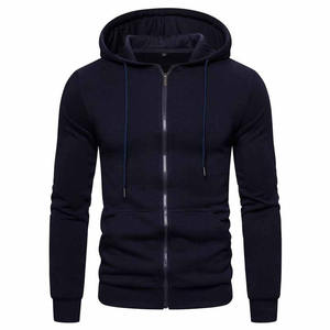 Sudadera con Capucha Casual para Hombre, con Cierre, Bolsillo, Logotipo Personalizado, Impresión Digital, 100% Algodón, Estilo Urbano - Product Image 1