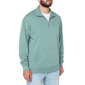 Sudadera personalizada para hombre, sudadera ajustada con cuello levantado, ropa de calle de moda de algodón, sudaderas con capucha y sudaderas para hombre - Product Image 2
