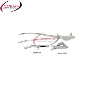 Émasculateur vétérinaire Hausmann 30 cm en acier inoxydable blanc, instrument chirurgical de base de classe I pour la castration - Product Image 1