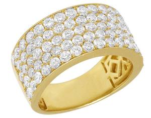 8.00 Carat <b>Ice</b> Out White Gold VVS Moissanite Round Cut Diamond Hip Hop Style Anniversary <b>Ring</b> Men's 925 Sterling Silver - Product Image 3