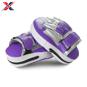 Mitaines de boxe pour hommes de haute qualité couleurs blanches et violettes équipement de musculation confortable de qualité supérieure bonne vente taux d'usine - Product Image 5