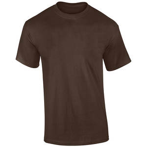 100% coton été T-Shirt décontracté grande taille popeline tricoté respirant séchage rapide anti-rétrécissement motif solide été essentiels - Product Image 3