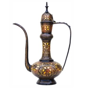 Exporter of Brass Metal Arabic Aftaba Wholesale Home Decorative Brass Vases Metal <b>Coffee</b> <b>Pot</b> Made India - Product Image 2
