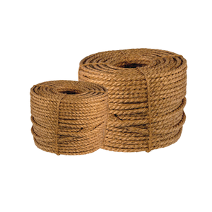 Ficelle de noix de coco naturelle CORDE TORSADÉE Corde de jute Corde de pêche 100-200mm du Vietnam pour de multiples usages - Product Image 1