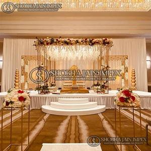 Panel Metálico de Diseño para Bodas con Tema Floral, OEM y ODM Disponibles en India - Product Image 5