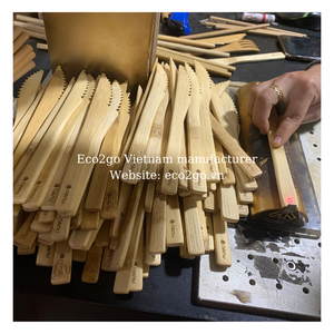 Hot Design 100% Organic Bamboo <b>Cutlery</b> Set With Logo/ Bamboo <b>Cutlery</b> Set <b>Travel</b> With Free Logo by Eco2go Vietnam - Product Image 3