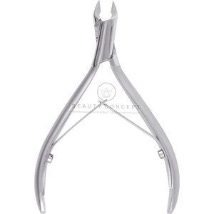 Présentation du kit d'outils professionnels avancés pour les artistes ongulaires et les manucures, ciseaux à lame incurvée en acier inoxydable - Product Image 4