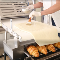 Machine à Deux Étages pour Feuilletage de Pâte Biscuit Donut Modèle 520 pour la Production de Parathas — Sobadora de Masa Industrielle