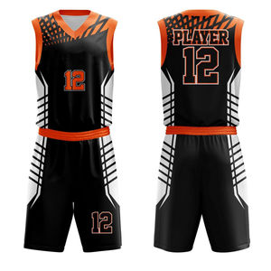 2025 maillot de basket-ball réversible pour hommes personnalisable 100% Polyester personnalisé respirant uniforme d'entraînement ensemble été - Product Image 2