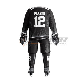 Venta al por mayor 2025 personalizado sublimado uniforme de hockey sobre hielo Conjunto personalizado nombre del equipo superior para uso individual del equipo con precio barato para la venta - Product Image 6