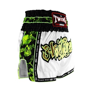 Pantalones Cortos de Muay Thai Premium Twins Hechos con Tela Satén, Cintura de Artes Marciales OEM, Diseño Elegante, Perfectos para Luchadores y Atletas - Product Image 5
