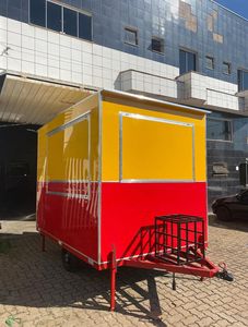 Nouveau camion alimentaire de restauration de remorque de cuisine mobile de 7m avec usine de transformation de légumes et application de crème glacée en vente maintenant. - Product Image 2