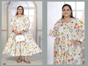 Tendance Vêtements Ethniques Premium Dernière Excellente Rayonne Avec Impression Kurti À Vendre Fabricant De L'Inde - Product Image 4