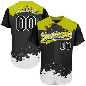 Camiseta de béisbol de poliéster transpirable personalizable unisex, venta al por mayor, impresión personalizada, diseño 3D, ropa deportiva de talla grande, sublimación - Product Image 2