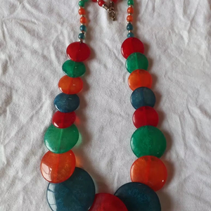 Collier en résine multicolore de haute qualité conception populaire pour les filles fête mariage mignon fruits forme perles bijoux qualité cadeau - Product Image 5